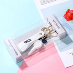 Load image into Gallery viewer, Kpop BLACKPINK EXO GOT7 TWICE Bangtan NCT Lights Keychains 3D Soft Silicone Creative Keyrings Bag Pendant Key Tings Accessories
