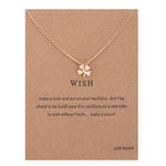Load image into Gallery viewer, New Trendy Alloy Cute Elegant Sun Love Star Leaves Clover Unicorn Luck Pendant Necklaces for Women Fashion Accessories Jewelry
