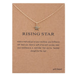 Load image into Gallery viewer, New Trendy Alloy Cute Elegant Sun Love Star Leaves Clover Unicorn Luck Pendant Necklaces for Women Fashion Accessories Jewelry
