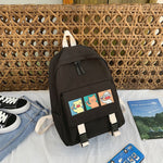 Load image into Gallery viewer, Small Backpack Women 2020 Brand New Fashion College Style Female Students School Bags Cartoon Print Backpacks for Teenage Girls
