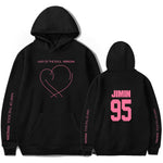 Load image into Gallery viewer, JIMIN J-HOPE JUNG KOOK SUGA New album Map Of The Soul Persona Print Hoodies Sweatshirts Women/men Fashion Thin/Fleece Clothes
