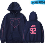 Load image into Gallery viewer, JIMIN J-HOPE JUNG KOOK SUGA New album Map Of The Soul Persona Print Hoodies Sweatshirts Women/men Fashion Thin/Fleece Clothes
