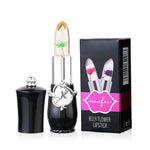 Load image into Gallery viewer, Waterproof Lip Stick Moisturizer Long-lasting Lipstick Transparent Jelly Flower Makeup Temperature Changed Color Lip Pink TSLM1

