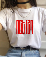 Load image into Gallery viewer, Multiple K-pop Blackpink Ateez T Shirt Women TXT Twice Tshirt Kpop Boy with Luv Tees T-shirt Female Nct127
