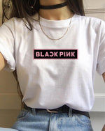 Load image into Gallery viewer, Multiple K-pop Blackpink Ateez T Shirt Women TXT Twice Tshirt Kpop Boy with Luv Tees T-shirt Female Nct127
