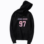 Load image into Gallery viewer, 2019 KPOP hoodies Number letter Bangtan Boys hoody Love Self Key  Jung Kook V SUGA JIMIN JHOPE RM  harajuku kpop hoody top
