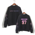 Load image into Gallery viewer, suga 93 loveyourself bangtan sweatshirt love yourself rapmonster 94 Women&#39;s sweatshirt harajuku kpop bangtan Hope World Poc
