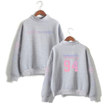 Load image into Gallery viewer, suga 93 loveyourself bangtan sweatshirt love yourself rapmonster 94 Women&#39;s sweatshirt harajuku kpop bangtan Hope World Poc
