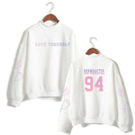 Load image into Gallery viewer, suga 93 loveyourself bangtan sweatshirt love yourself rapmonster 94 Women&#39;s sweatshirt harajuku kpop bangtan Hope World Poc
