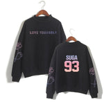 Load image into Gallery viewer, suga 93 loveyourself bangtan sweatshirt love yourself rapmonster 94 Women&#39;s sweatshirt harajuku kpop bangtan Hope World Poc

