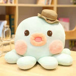 Load image into Gallery viewer, Lovely Creative Cute Cartoon Plush Octopus Hat Dressed Colorful Aquatic Animals Pink Yellow Blue Kawaii Plushie Family Kids Gift
