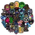 Load image into Gallery viewer, 50PCS Korean Kpop Bangtan Boys Stickers for Laptop Skateboard Home Decoration Car Scooter Decal Sticker Toy for Children

