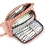 Load image into Gallery viewer, 20 Colors Large Capacity Pencil Case Kawaii Pencilcase School Pen Case Supplies Pencil Bag School Box Pencils Pouch Stationery
