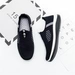 Load image into Gallery viewer, Women Flat Shoes Knit Woman Casual Slip On Vulcanized Shoes Female Mesh Soft Breathable Women's Footwear For Ladies Sneaker
