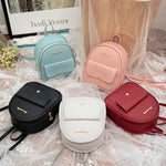 Load image into Gallery viewer, Mini Backpack Women PU Leather Shoulder Bag For Teenage Girls Kids Fashion New Small Bagpack Female Ladies School Backpack
