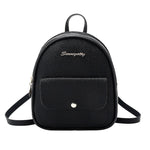 Load image into Gallery viewer, Mini Backpack Women PU Leather Shoulder Bag For Teenage Girls Kids Fashion New Small Bagpack Female Ladies School Backpack
