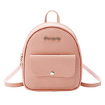 Load image into Gallery viewer, Mini Backpack Women PU Leather Shoulder Bag For Teenage Girls Kids Fashion New Small Bagpack Female Ladies School Backpack
