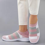 Load image into Gallery viewer, Vulcanized Shoes Sneakers Women Trainers Knitted Sneakers Ladies Slip-on Sock Shoes Sparkly Crystal Zapatillas Mujer Casual
