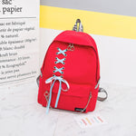 Load image into Gallery viewer, 2019 Chain Canvas female book bag backpack 5pcs/set schoolbag school bag travel pack fashion Tassel women teenage teenagers girl
