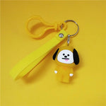 Load image into Gallery viewer, Bangtan Korean Style Cute Cartoon Animals Keychain Key Ring Gift For Women Girls Bag Pendant Key Chains Sleutelhanger Chavei A1
