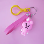 Load image into Gallery viewer, Bangtan Korean Style Cute Cartoon Animals Keychain Key Ring Gift For Women Girls Bag Pendant Key Chains Sleutelhanger Chavei A1
