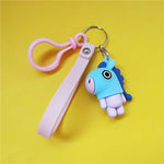 Load image into Gallery viewer, Bangtan Korean Style Cute Cartoon Animals Keychain Key Ring Gift For Women Girls Bag Pendant Key Chains Sleutelhanger Chavei A1
