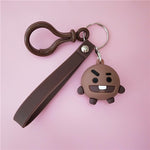 Load image into Gallery viewer, Bangtan Korean Style Cute Cartoon Animals Keychain Key Ring Gift For Women Girls Bag Pendant Key Chains Sleutelhanger Chavei A1
