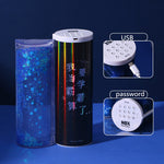 Load image into Gallery viewer, Translucent Quicksand Pencil Case Kawaii NBX Solar Calculator Pencil Box Estojo Escolar School Supplies Password Estuche Escolar
