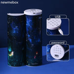 Load image into Gallery viewer, Translucent Quicksand Pencil Case Kawaii NBX Solar Calculator Pencil Box Estojo Escolar School Supplies Password Estuche Escolar
