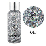 Load image into Gallery viewer, HANDAIYAN 8 Colors Glitter Shiny body Painting Eye Shadow Gel Cream Face Shimmer Body Art Festival Party Eyes Makeup TSLM1
