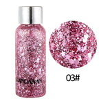 Load image into Gallery viewer, HANDAIYAN 8 Colors Glitter Shiny body Painting Eye Shadow Gel Cream Face Shimmer Body Art Festival Party Eyes Makeup TSLM1
