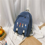 Load image into Gallery viewer, Small Backpack Women 2020 Brand New Fashion College Style Female Students School Bags Cartoon Print Backpacks for Teenage Girls
