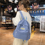 Load image into Gallery viewer, Women Backpack for Teenage Girls 2020 Summer New Fashion Female Casual School Students Shoulder Bags Sweet Travel Backpacks
