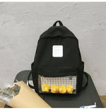 Load image into Gallery viewer, School Backpack Women 2020 New Female Cute Cartoon Transparent Students Schoolbag Shoulder Bags Fashion Canvas Backpacks Bag
