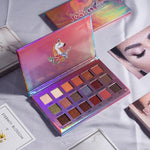 Load image into Gallery viewer, Nude 18 Colors Professional Full Makeup Eyeshadow Palette Holographic Shiny Glitter Pigment Eye Shadow Pallete Makeup Palette

