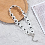 Load image into Gallery viewer, Korea Boho Flower Charms Chian Necklace Choker for Women Girl Harajuku Collars Cute Daisy Fabric Lace Jewelry
