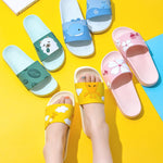 Load image into Gallery viewer, Cartoon Unicorn Cute Animal Fruit Women Home Slippers Summer Sandals Ladies Slides Indoor House Shoes Flip Flops Sandalias Mujer
