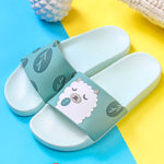 Load image into Gallery viewer, Cartoon Unicorn Cute Animal Fruit Women Home Slippers Summer Sandals Ladies Slides Indoor House Shoes Flip Flops Sandalias Mujer
