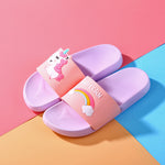 Load image into Gallery viewer, Cartoon Unicorn Cute Animal Fruit Women Home Slippers Summer Sandals Ladies Slides Indoor House Shoes Flip Flops Sandalias Mujer
