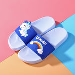 Load image into Gallery viewer, Cartoon Unicorn Cute Animal Fruit Women Home Slippers Summer Sandals Ladies Slides Indoor House Shoes Flip Flops Sandalias Mujer
