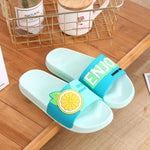 Load image into Gallery viewer, Cartoon Unicorn Cute Animal Fruit Women Home Slippers Summer Sandals Ladies Slides Indoor House Shoes Flip Flops Sandalias Mujer
