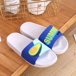 Load image into Gallery viewer, Cartoon Unicorn Cute Animal Fruit Women Home Slippers Summer Sandals Ladies Slides Indoor House Shoes Flip Flops Sandalias Mujer
