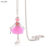 Load image into Gallery viewer, Cute Women Necklace Statement Lady Charm Long Trendy Necklace 2020 New Fashion Female Big Pendant Lovely Jewelry Gift Wholesale
