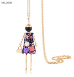 Load image into Gallery viewer, Cute Women Necklace Statement Lady Charm Long Trendy Necklace 2020 New Fashion Female Big Pendant Lovely Jewelry Gift Wholesale
