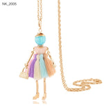 Load image into Gallery viewer, Cute Women Necklace Statement Lady Charm Long Trendy Necklace 2020 New Fashion Female Big Pendant Lovely Jewelry Gift Wholesale
