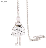Load image into Gallery viewer, Cute Women Necklace Statement Lady Charm Long Trendy Necklace 2020 New Fashion Female Big Pendant Lovely Jewelry Gift Wholesale
