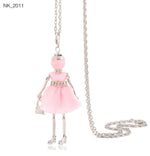 Load image into Gallery viewer, Cute Women Necklace Statement Lady Charm Long Trendy Necklace 2020 New Fashion Female Big Pendant Lovely Jewelry Gift Wholesale
