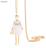 Load image into Gallery viewer, Cute Women Necklace Statement Lady Charm Long Trendy Necklace 2020 New Fashion Female Big Pendant Lovely Jewelry Gift Wholesale
