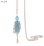Load image into Gallery viewer, Cute Women Necklace Statement Lady Charm Long Trendy Necklace 2020 New Fashion Female Big Pendant Lovely Jewelry Gift Wholesale
