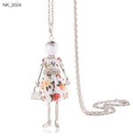 Load image into Gallery viewer, Cute Women Necklace Statement Lady Charm Long Trendy Necklace 2020 New Fashion Female Big Pendant Lovely Jewelry Gift Wholesale
